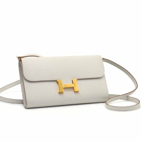 HERMES Constance to go  - 奶灰白金