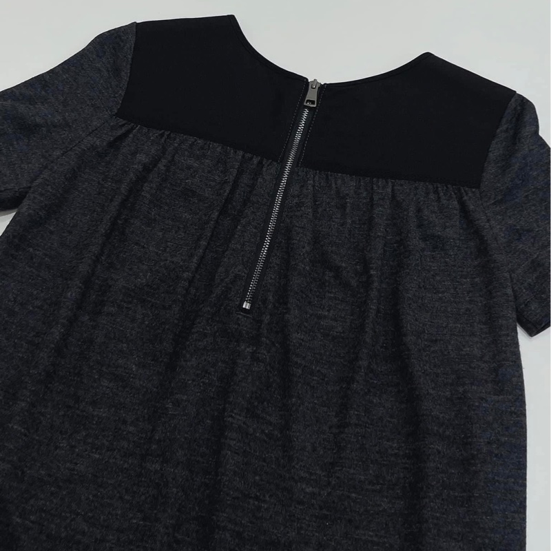 BURBERRY 倫敦 口袋拉鍊洋裝-5