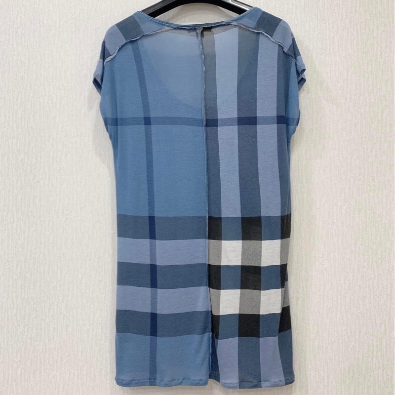 BURBERRY 倫敦 莫代爾棉格紋上衣-2