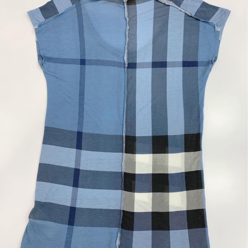 BURBERRY 倫敦 莫代爾棉格紋上衣-7
