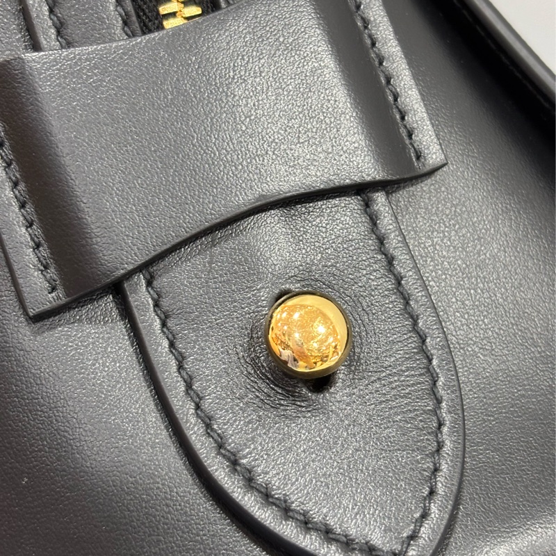 Prada 1BA164 黑防刮牛皮手提肩背兩用包-39