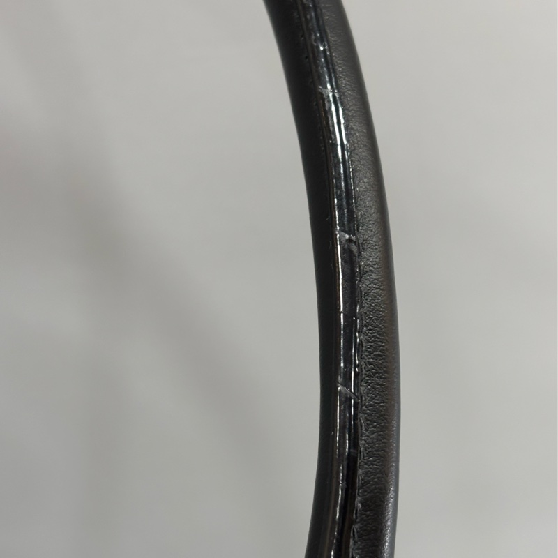 Prada 1BA164 黑防刮牛皮手提肩背兩用包-55