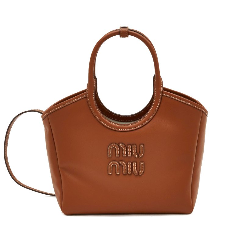 【MIU MIU】Ivy 小款 手提包 肩背包 斜背包 干邑色 5BA284-0