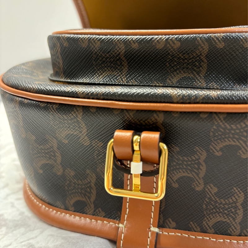 Celine 老花馬鞍包-2