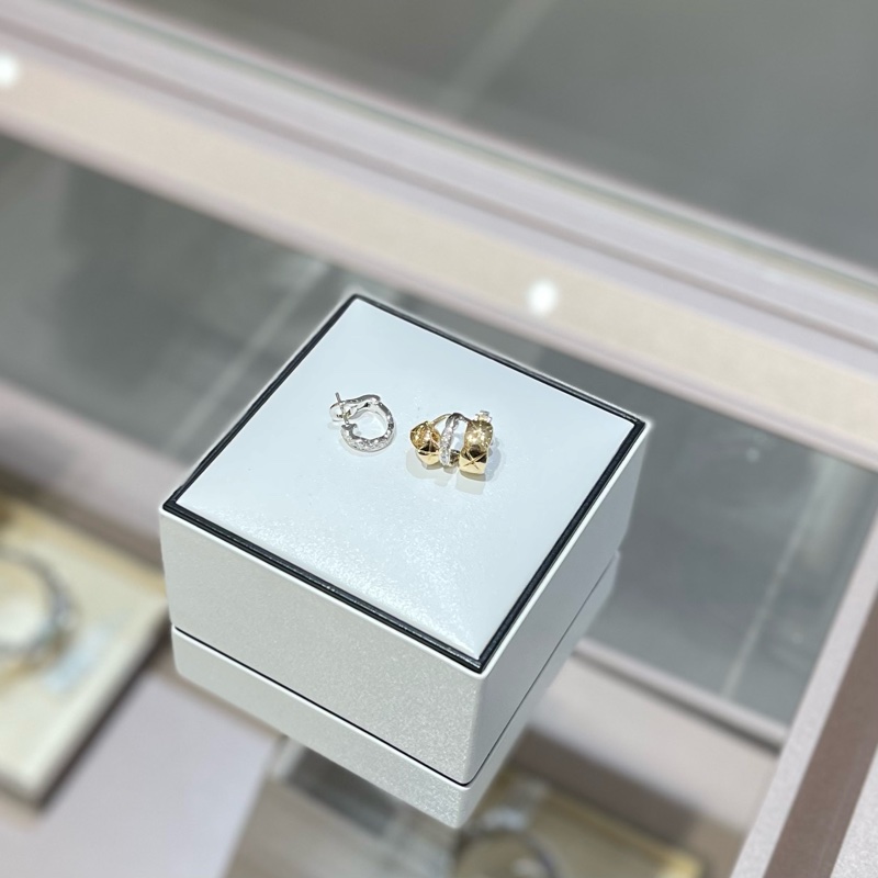 Chanel香奈儿 Coco crush系列18k金带钻耳钉耳骨夹-2
