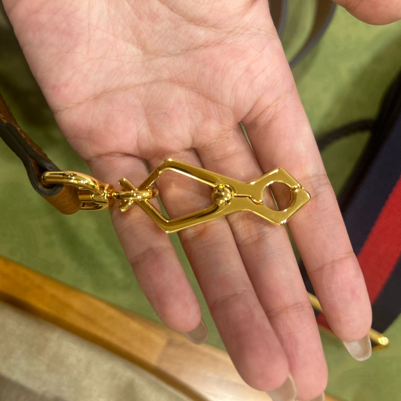 Gucci 1955 mini 雙肩帶 牛仔色（全新/完全沒背過）-16