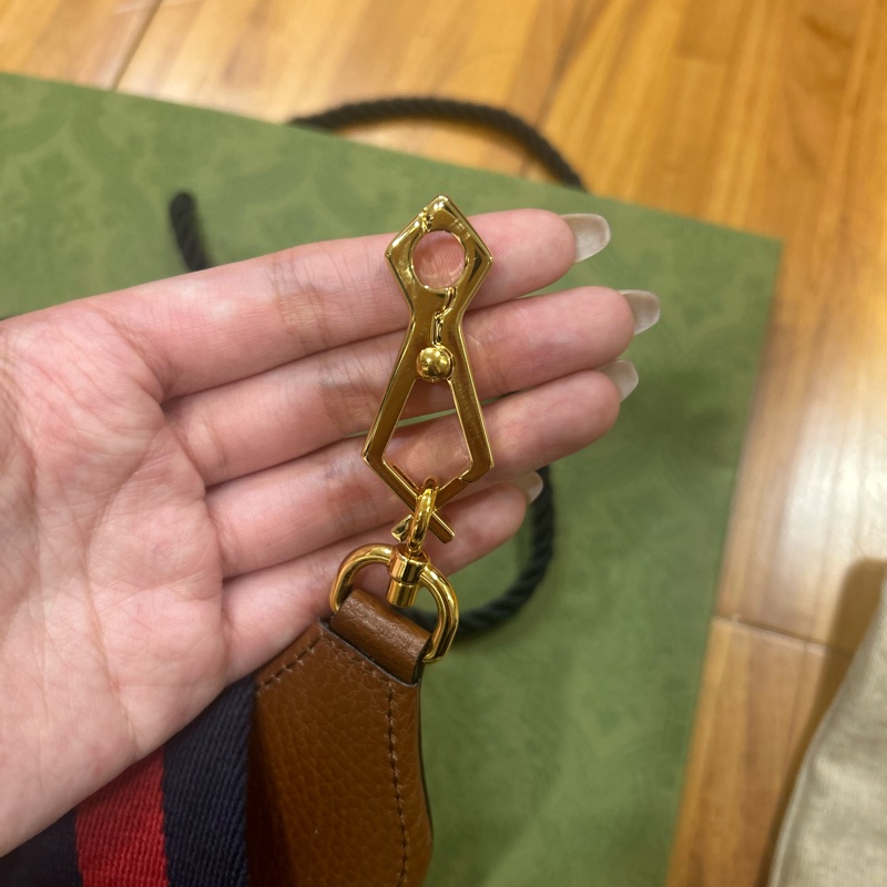 Gucci 1955 mini 雙肩帶 牛仔色（全新/完全沒背過）-20