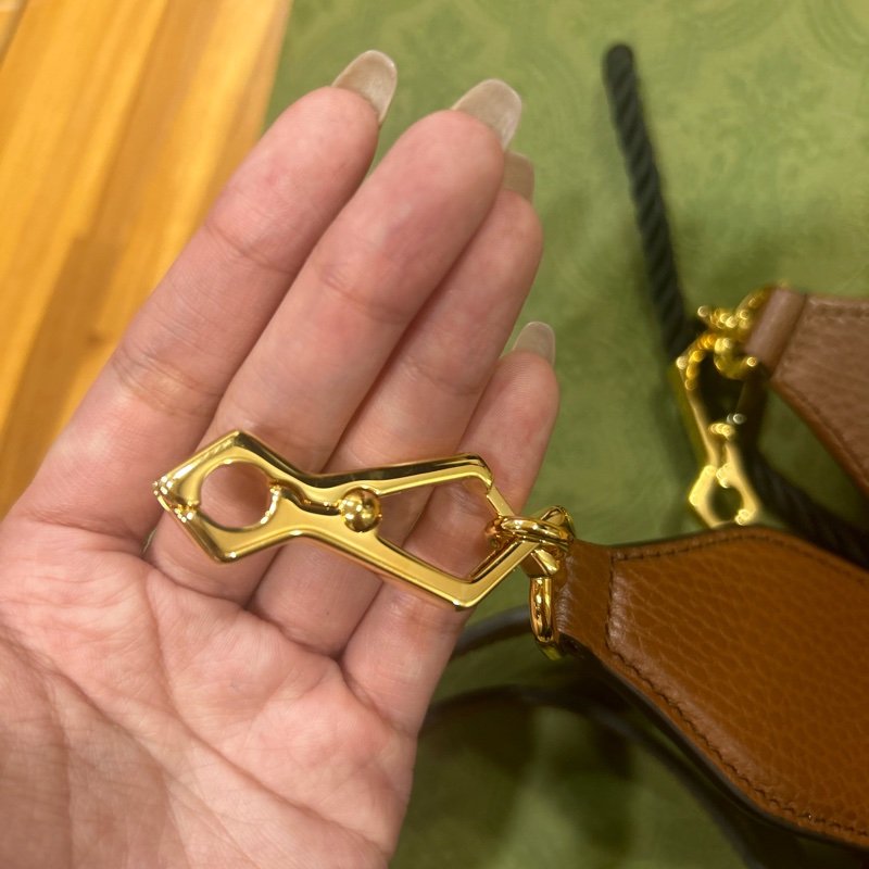 Gucci 1955 mini 雙肩帶 牛仔色（全新/完全沒背過）-21