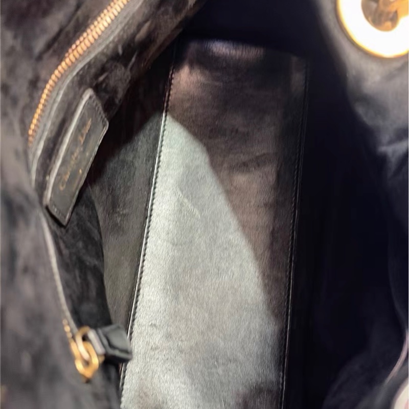 Dior迪奧鉚釘限量五格戴妃包金扣-10