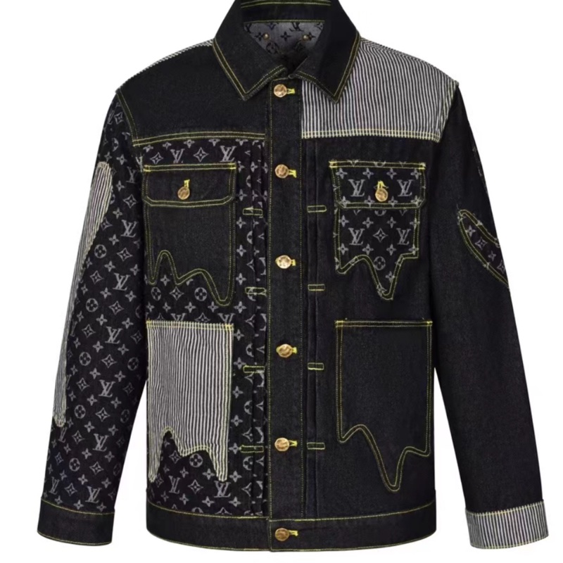 Lv x nigo經典牛仔外套(台灣專櫃購入/配件齊全❣️)-2