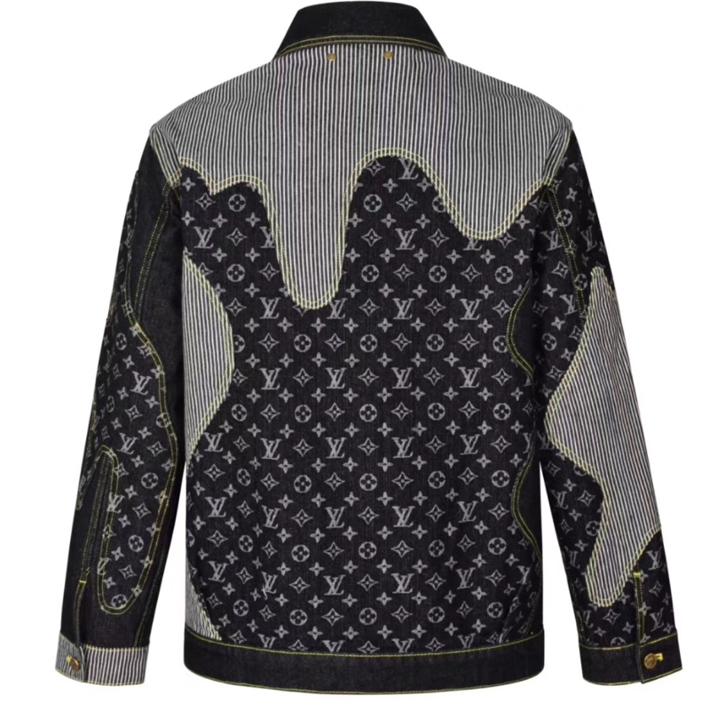 Lv x nigo經典牛仔外套(台灣專櫃購入/配件齊全❣️)-3