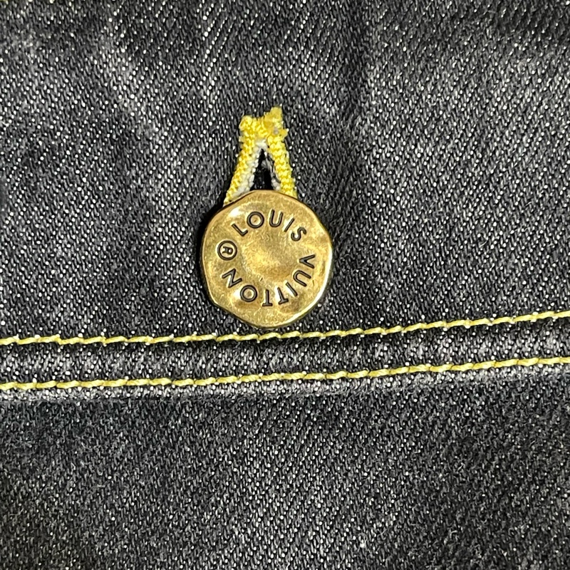 Lv x nigo經典牛仔外套(台灣專櫃購入/配件齊全❣️)-15