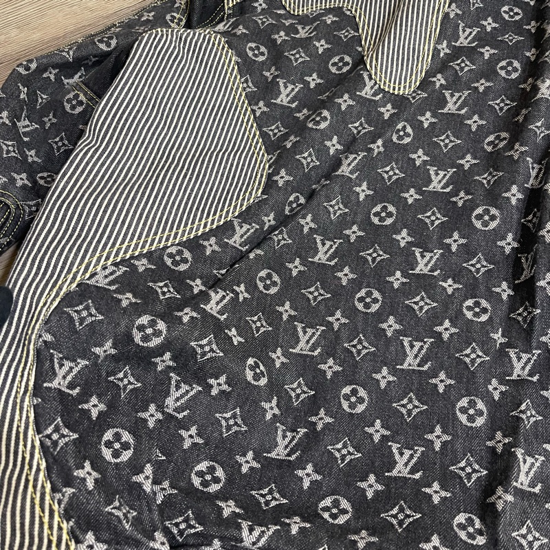 Lv x nigo經典牛仔外套(台灣專櫃購入/配件齊全❣️)-26