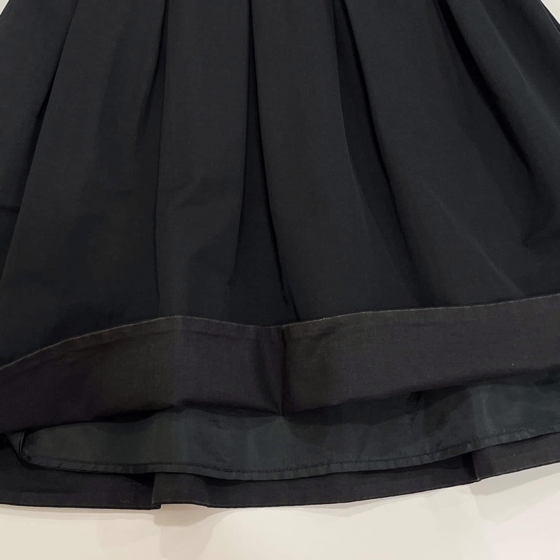 BURBERRY 藍標 深藍拉鍊打摺洋裝-3