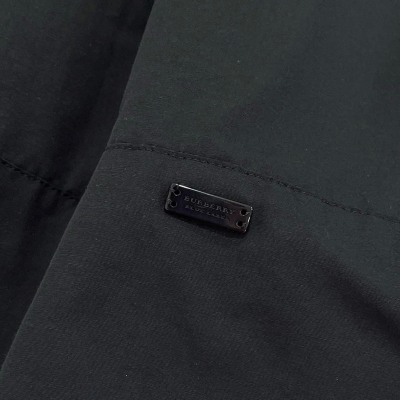 BURBERRY 藍標 深藍拉鍊打摺洋裝-7