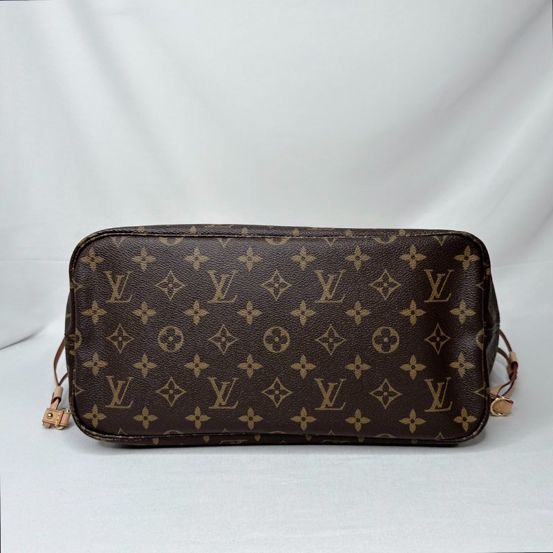 LV Neverfull MM老花托特包-10