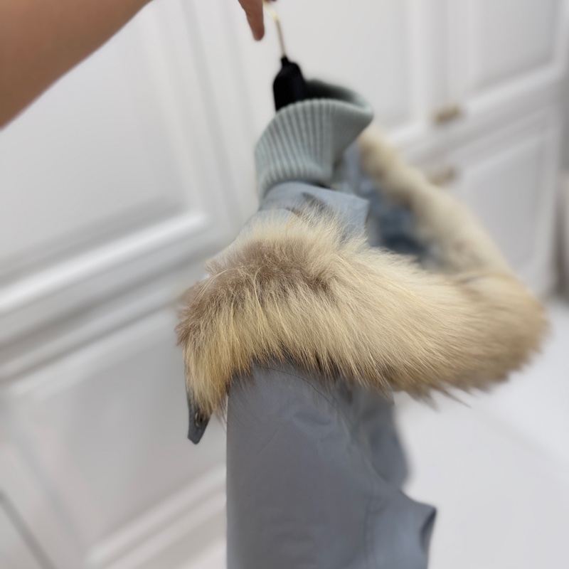 Prada Gore-Tex 連帽 毛領 防水外套 防風外套 夾克 外套-4