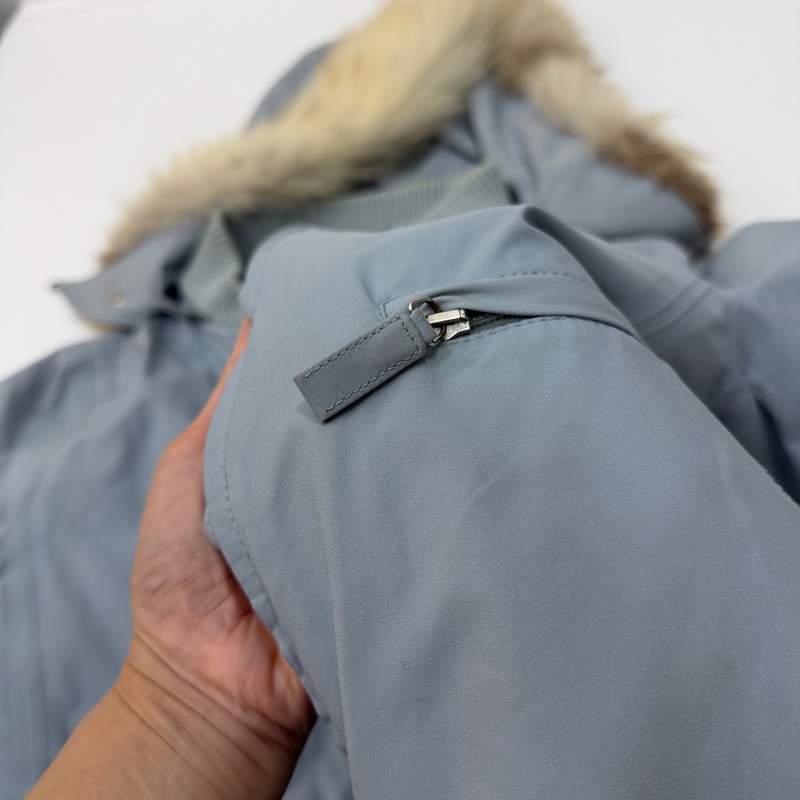 Prada Gore-Tex 連帽 毛領 防水外套 防風外套 夾克 外套-11