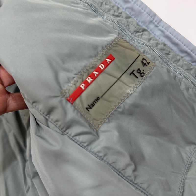 Prada Gore-Tex 連帽 毛領 防水外套 防風外套 夾克 外套-17