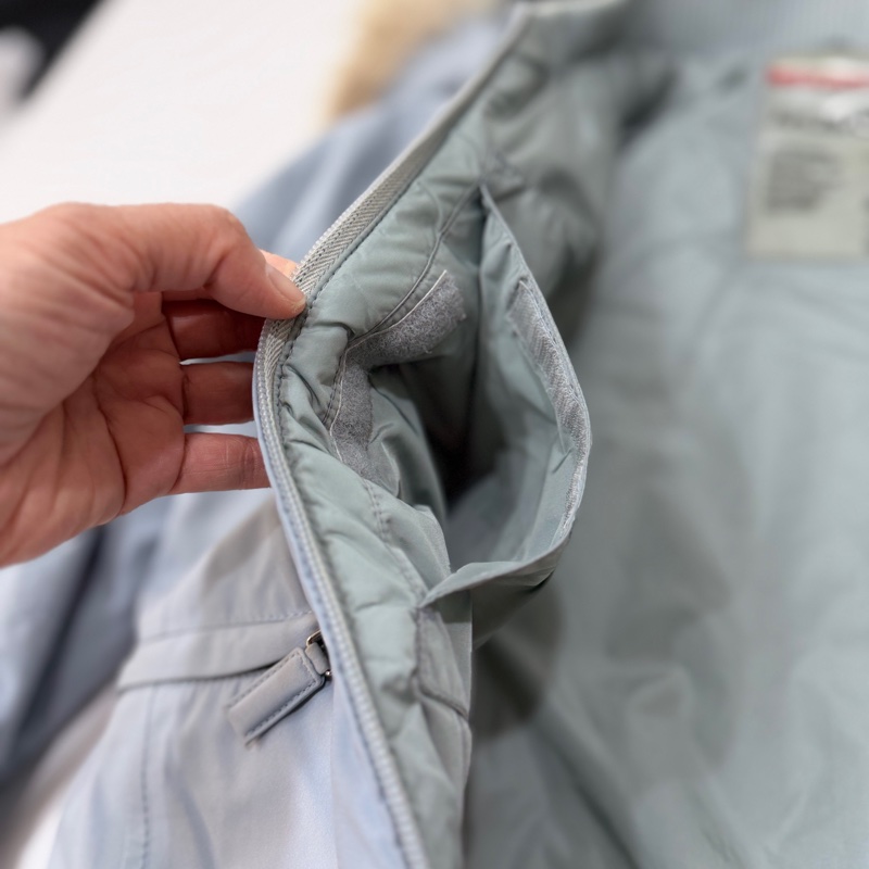 Prada Gore-Tex 連帽 毛領 防水外套 防風外套 夾克 外套-22