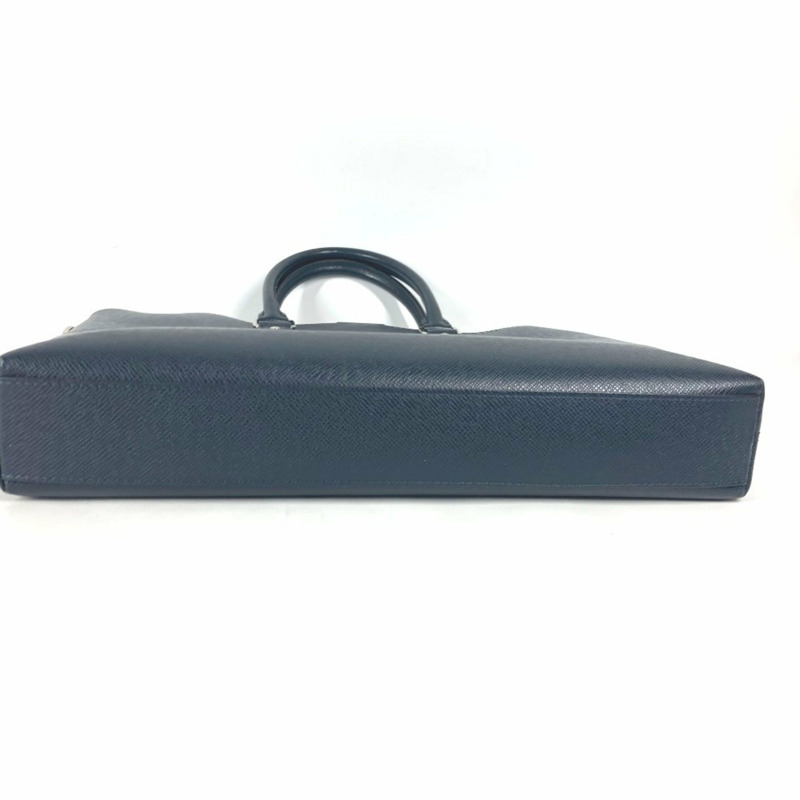 LOUIS VUITTON 路易威登 M33417 Taiga Anton 包肩皮革男士藍色海洋海軍藍-5