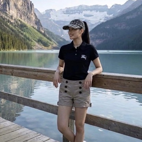 BURBERRY  GOLF 格紋高爾夫球帽