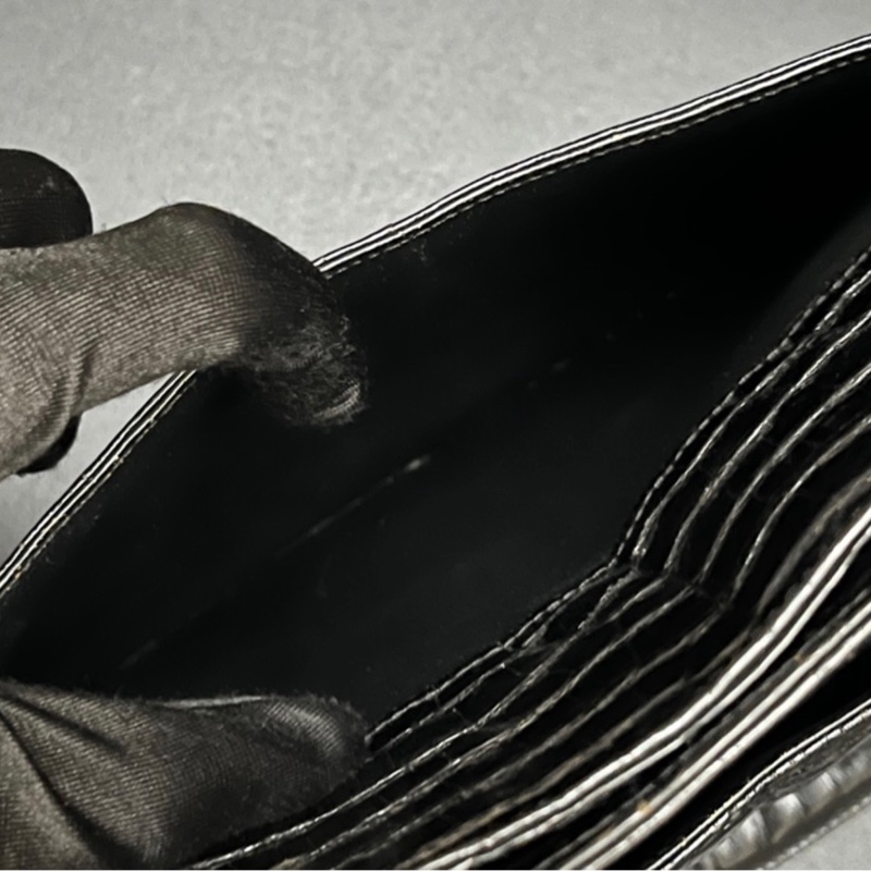 （稀世珍寶 真鱷魚皮🐊） Chanel 香奈兒 真鱷魚皮 黑金托特包 單肩包 肩背包-28