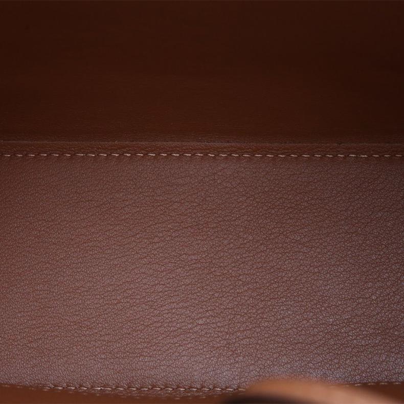 LOEWE(羅意威) Anagram Tote經典壓花斜挎包 迷你 22 米色 帆布-4