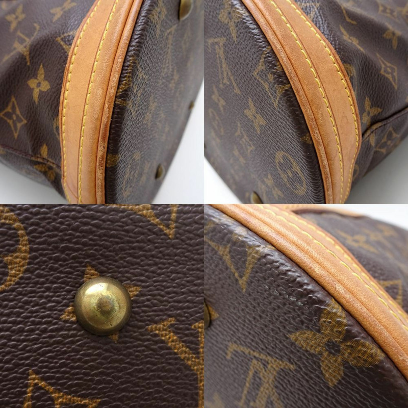 LOUIS VUITTON 路易威登 Monogram Bucket GM M42236 肩背包 棕色 352046-3