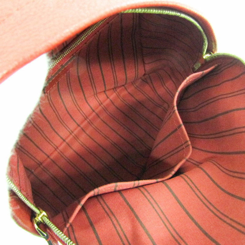 路易威登 Monogram Empreinte Sorbonne M44015 女士雙肩包 櫻桃色-2