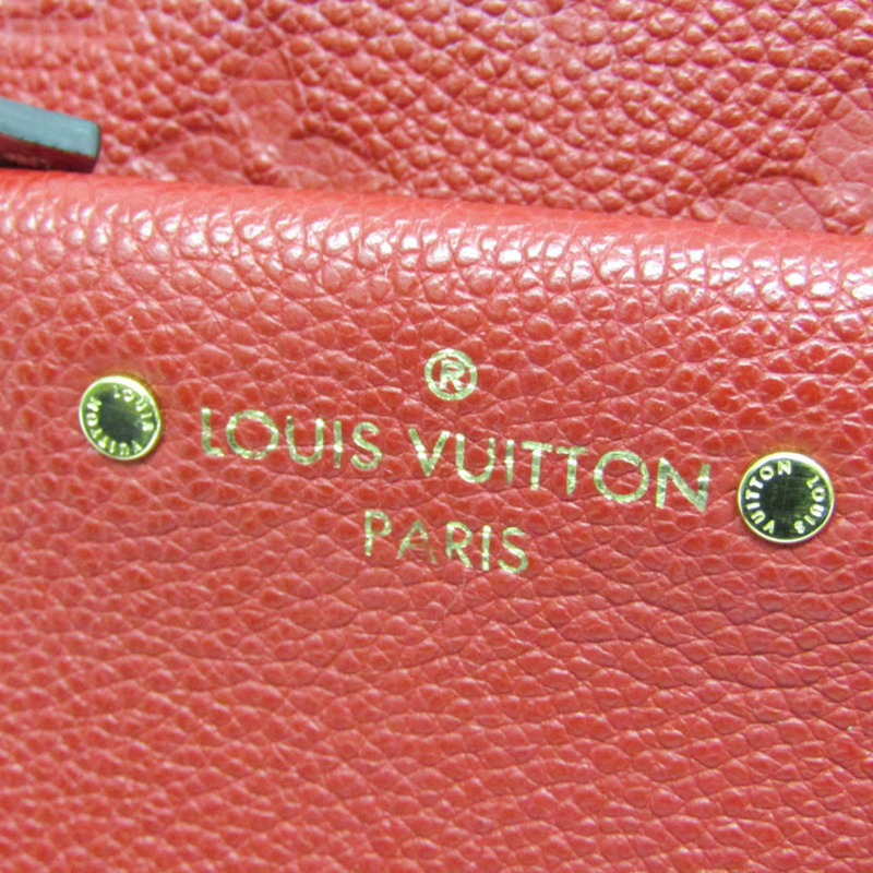 路易威登 Monogram Empreinte Sorbonne M44015 女士雙肩包 櫻桃色-7