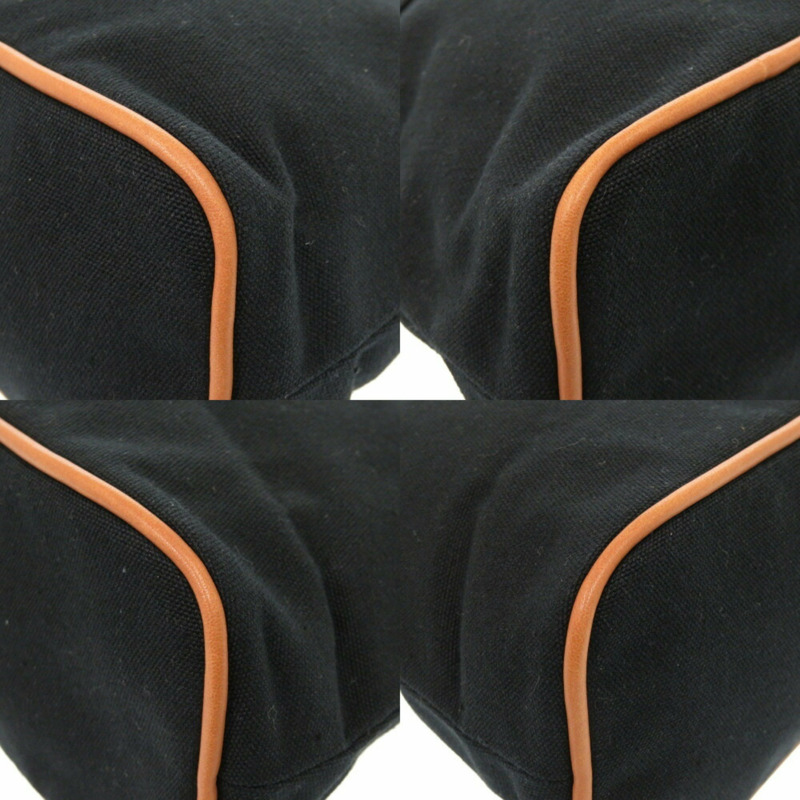 愛馬仕 Bolide Pouch 25 毫米棉質黑包 0761 HERMES-4