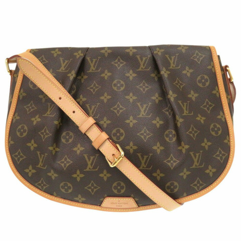 路易威登 Menilmontant MM Monogram M40473 棕色單肩包 0940LOUIS VUITTON