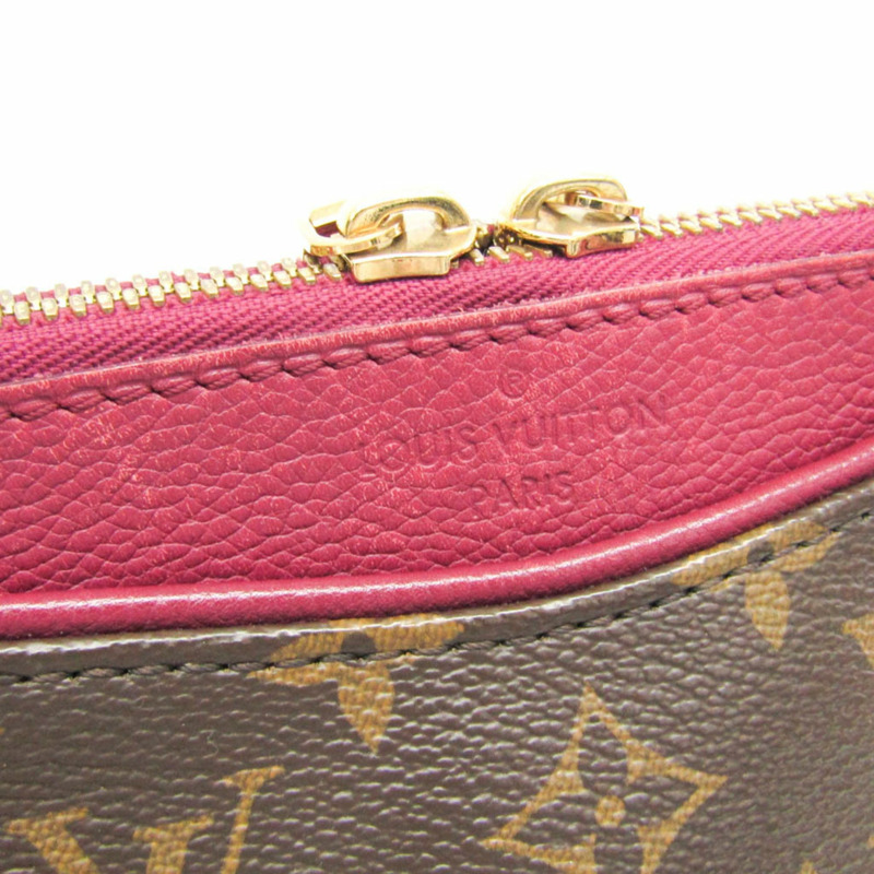 路易威登 Monogram Pallas M40906 女士手提包,單肩包 Aurore,棕色-4