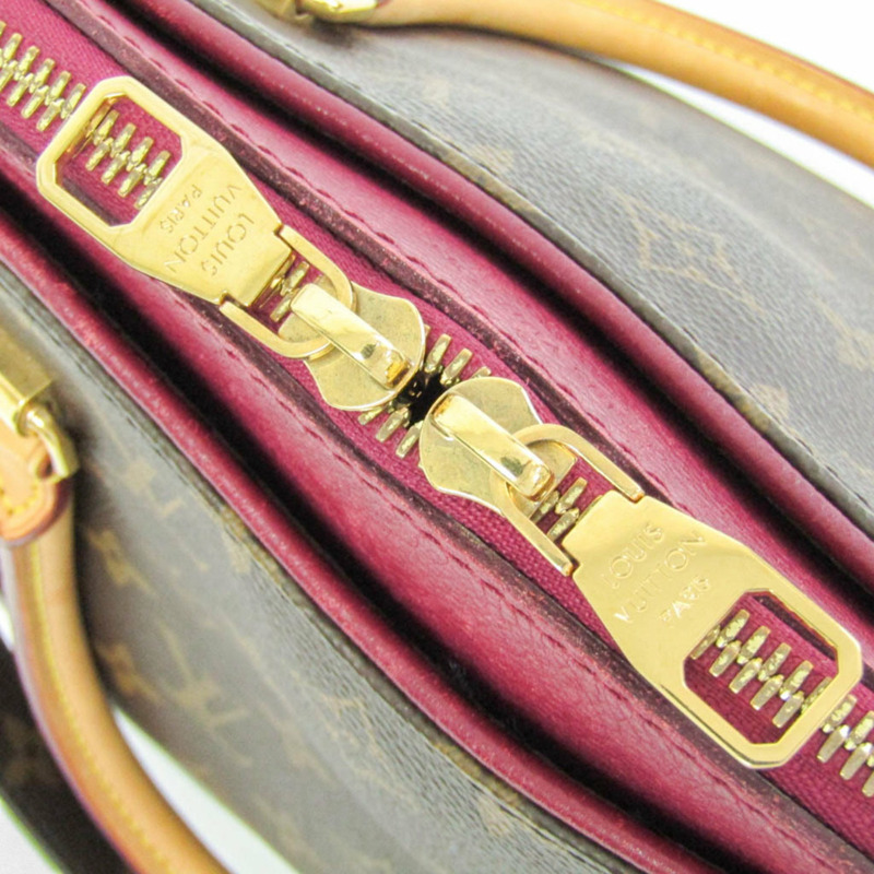路易威登 Monogram Pallas M40906 女士手提包,單肩包 Aurore,棕色-8