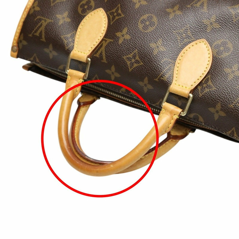 路易威登 LOUIS VUITTON 手提包 Monogram Popincourt 帆布 M40009 棕色 LV-10
