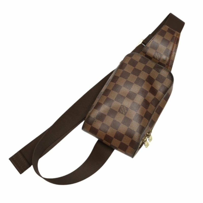 路易威登 LOUIS VUITTON 身體包 腰包 Damier Geronimos 帆布 N51994 Ebene LV-0