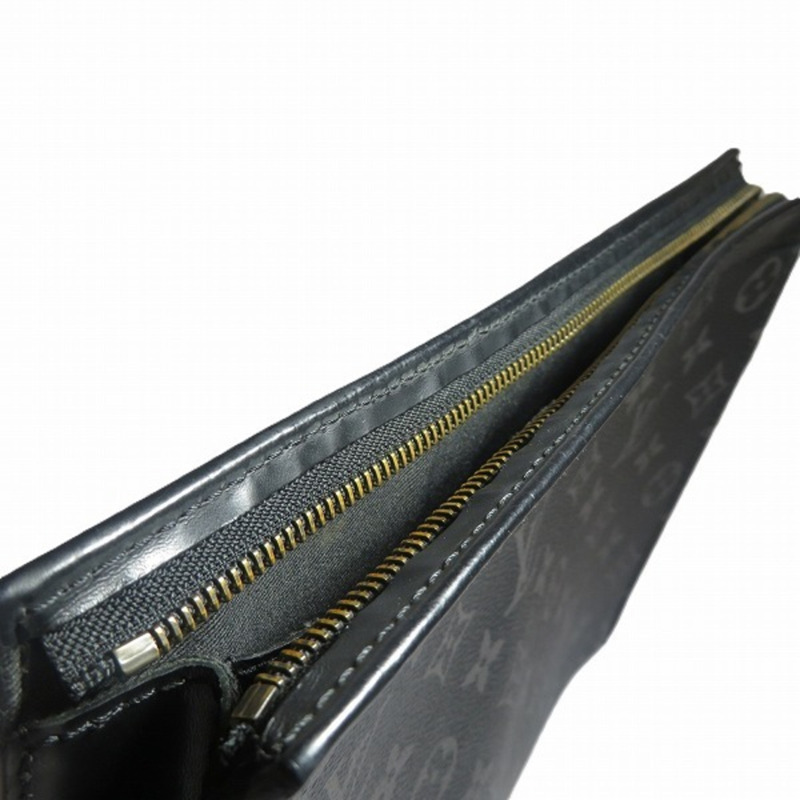 路易威登 Monogram Eclipse Pochette Voyage MM M61692 包,第二手拿包 男士-7