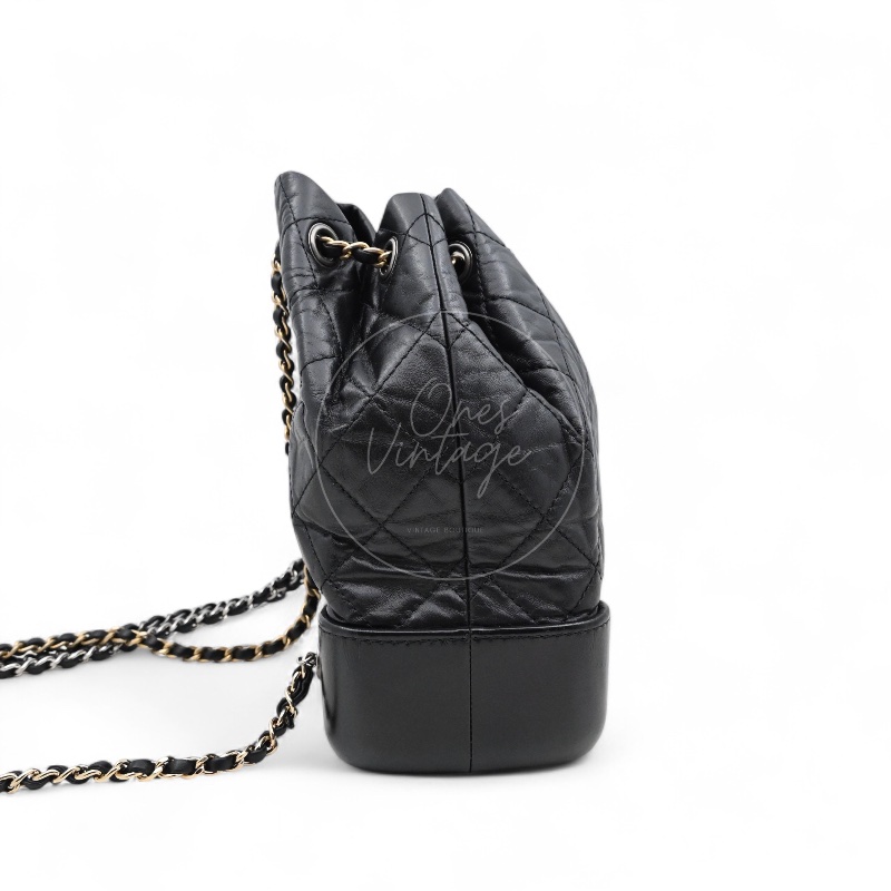 [Pre-owned] Chanel Gabrielle Chain Backpack-1