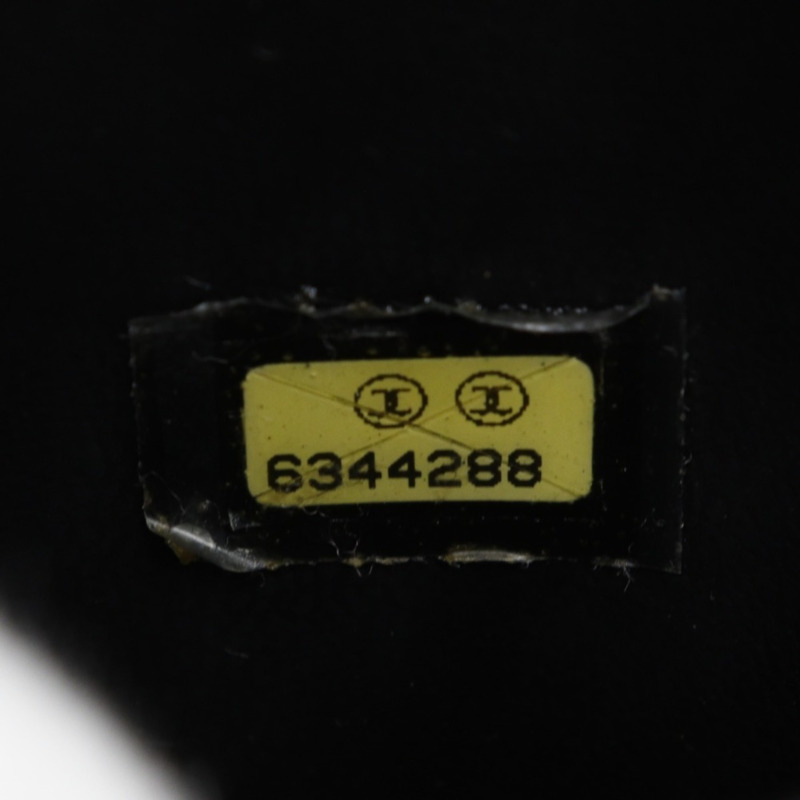 CHANEL 化妝包手袋 A01998 魚子醬色黑色女式-9