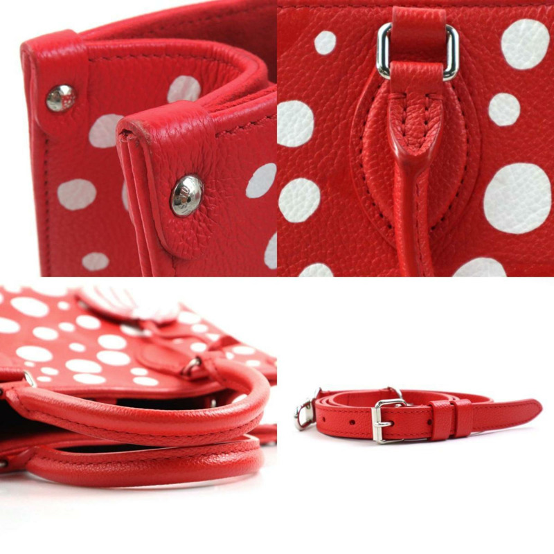 路易威登 手提包 單肩包 LV×YK On the Go PM Monogram Empreinte Rouge Bron 女款 M46412 90015i-3