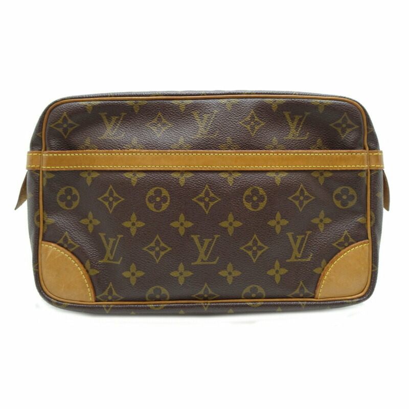 Louis Vuitton Compiegne 28 女士和男士小包 M51845 Monogram 棕色-0
