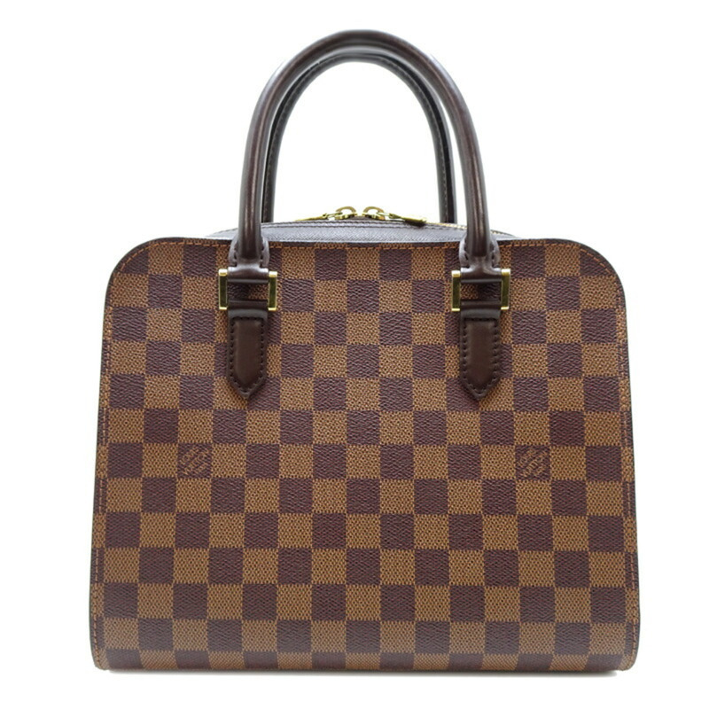 路易威登 Triana 女士手提包 N51155 Damier Brown-0