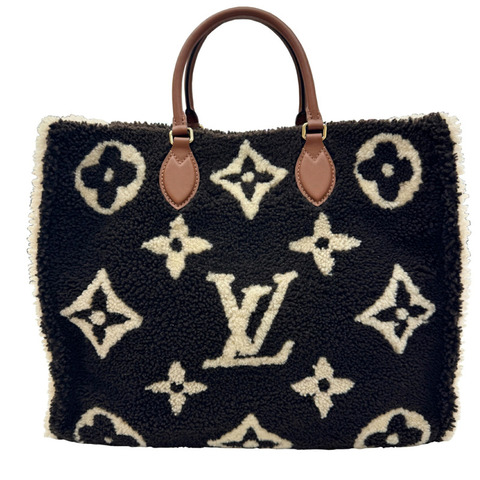 LOUIS VUITTON 路易威登 Monogram Teddy On The Go GM M55420 NZ4119 深棕色手提包男士女士 8906040110308