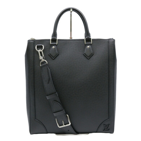 LOUIS VUITTON 路易威登 Taiga Vertical 托特包 手提包 皮革 Ardoise 黑色 M30811