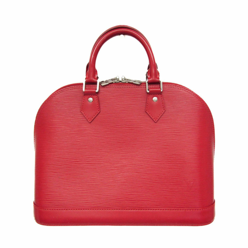Louis Vuitton Epi ALMA PM M40490 女士手提包紫紅色-0