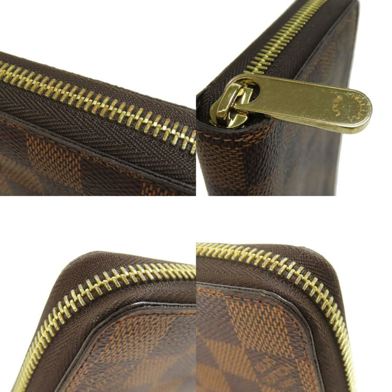 Louis Vuitton N60015 Zippy 皮夾(舊長皮夾)Damier 帆布女士-8