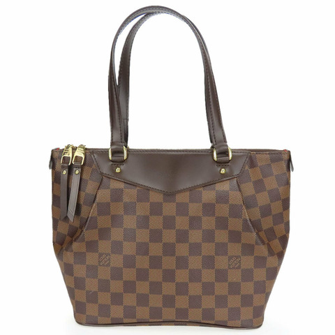 路易威登 手提包 Westonminster PM N41102 Damier 皮革 棕色 女士路易威登 LOUIS VUITTON
