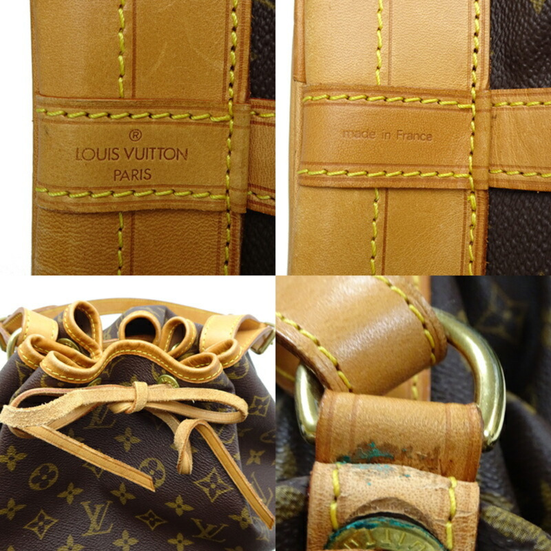Louis Vuitton Noe 女士肩背包 M42224 ( ) Monogram 棕色-6