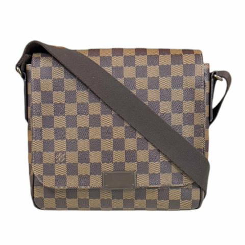 路易威登 District PM Damier 單肩包帆布 N41213 棕色 男士路易威登LOUIS VUITTON官方線上旗艦店